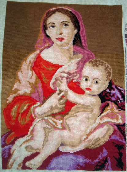 Работа «Мадонна с ребёнком»