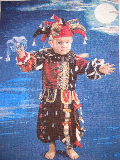 Работа «Сереже 3 года (30см на 40см)»