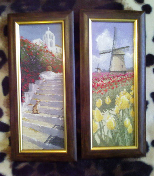 Работа «Greek Steps and Tulip Fields»