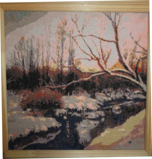 Работа «Река»