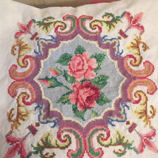 Работа «подушка роз»