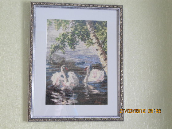 Работа «Лебеди»