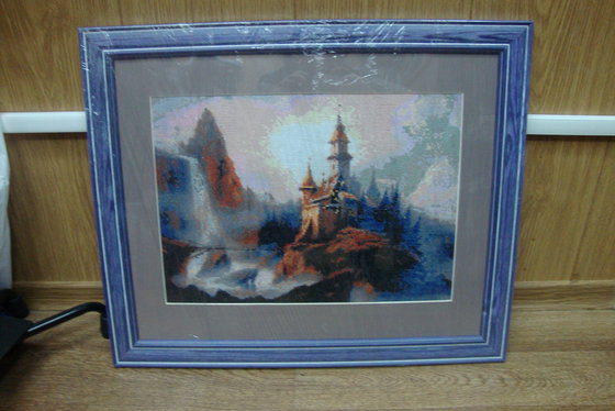 Работа «Таинственный замок из Золотого руна»