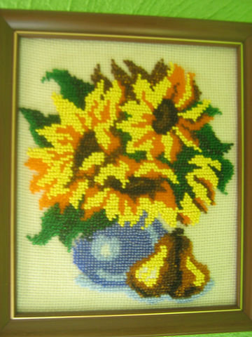 Работа «букет:подсолнухи»