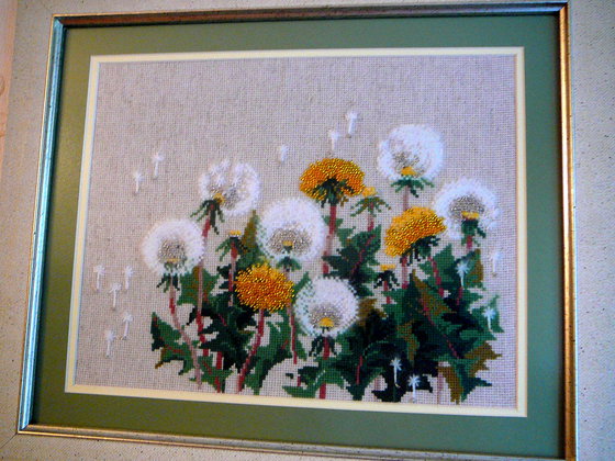 Работа «Одуванчики»