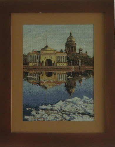 Работа «Ледоход на Неве»