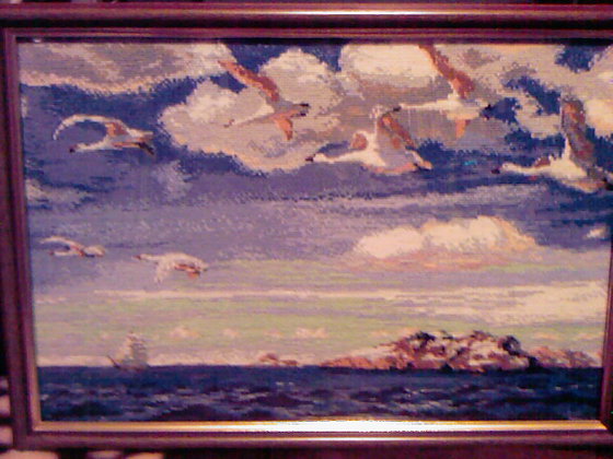 Работа «морские просторы»