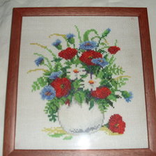 Работа «полевые цветы»