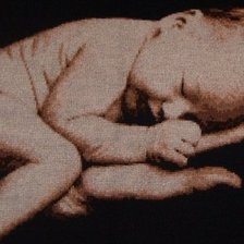 Работа «Малыш на ладони»