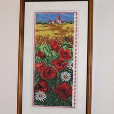 Работа «маковое поле»