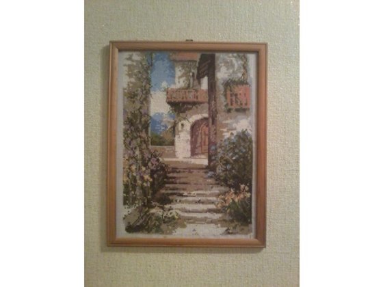 Работа «Итальянская улочка»