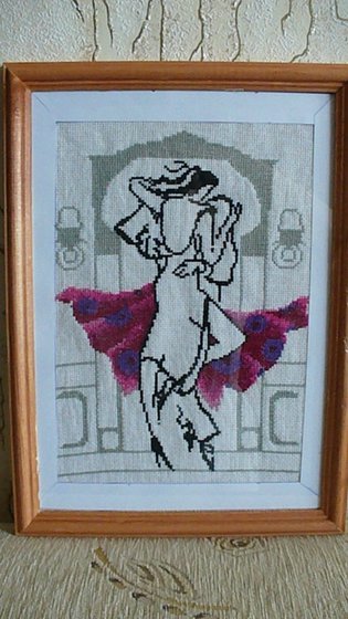 Работа «Танец в красном»