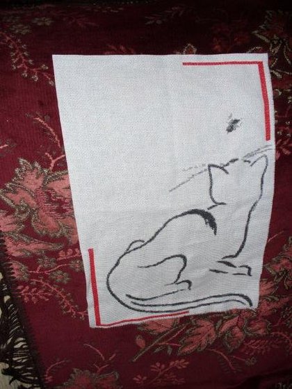 Работа «Кот с мухой»