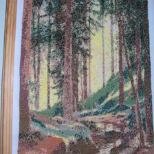 Работа «Сосновый лес»