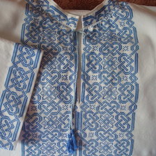 Работа «Вышиванка для мужа»