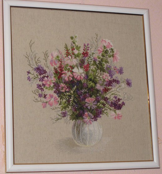 Работа «Полевые цветы»