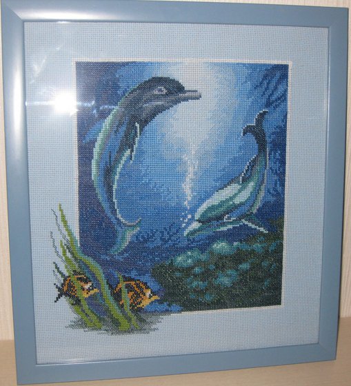 Работа «Дельфины»