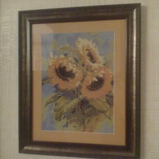 Работа «Подсолнухи»