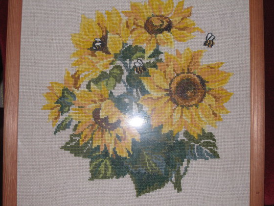 Работа «Подсолнухи»