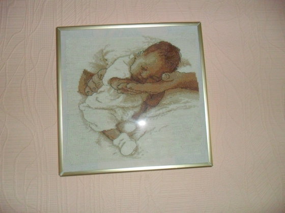 Работа «младенец на руках»