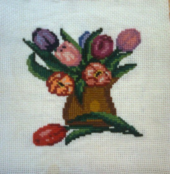 Работа «Тюльпаны»