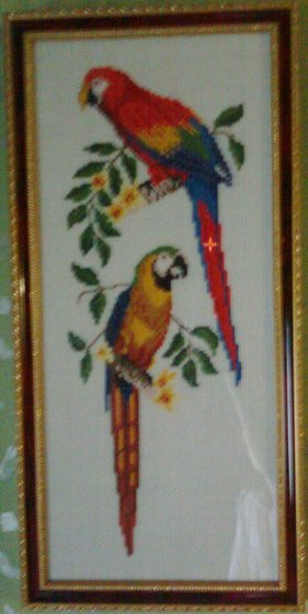 Работа «Попугаи»