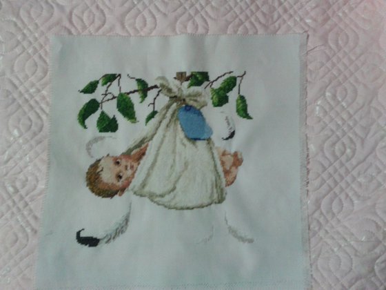 Работа «Посылка от аиста»