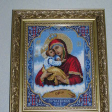 Работа «икона почаевская божья матерь»
