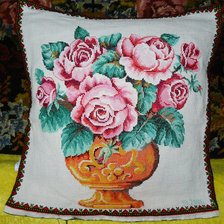 Работа «Розы в вазе»