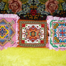 Работа «Маленькие подушки»