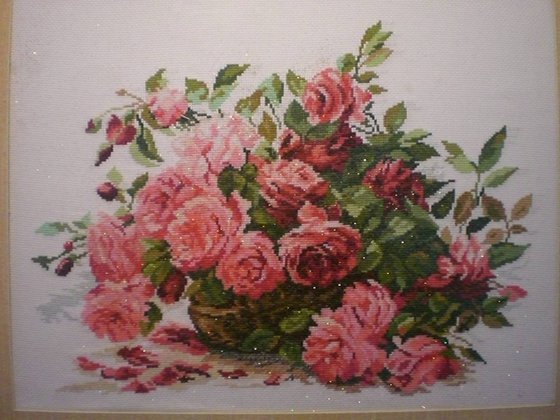 Работа «букет роз»