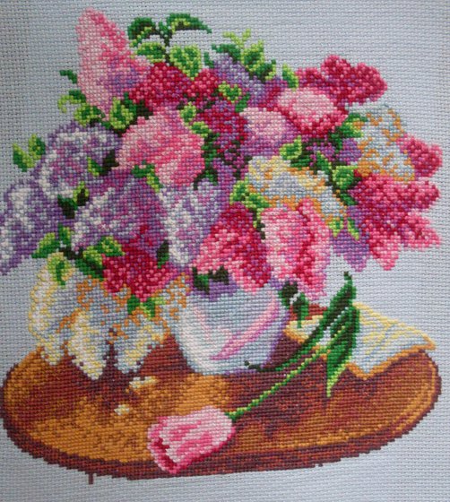 Работа «Сирень»