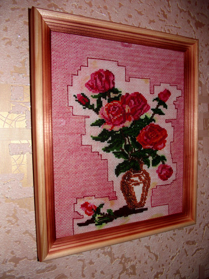 Работа «Букет роз.»