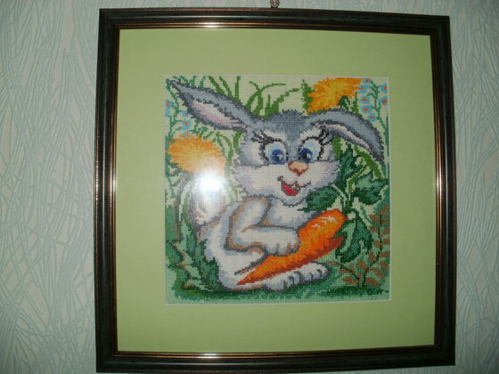 Работа «Зайчик»