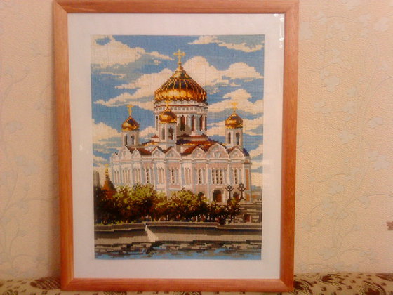 Работа «Храм Христа Спасителя»