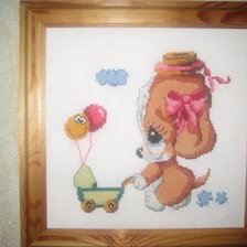 Работа «Собачка»