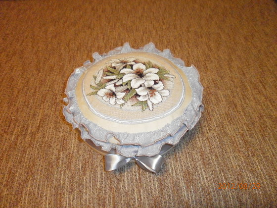 Работа «Шкатулка для рукоделия. Вид сверху.»