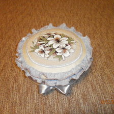 Работа «Шкатулка для рукоделия. Вид сверху.»