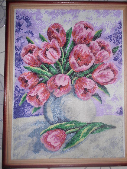 Работа «тюльпаны»