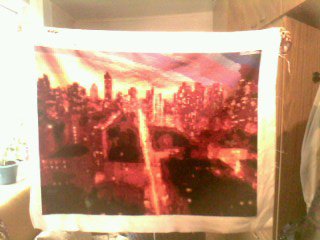 Работа «Ночной город»