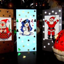 Работа «Открытки на Новый год»