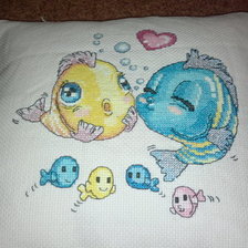 Работа «любимая подушка сыночка»