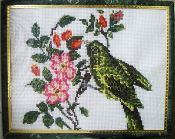 Работа «Ветка шиповника 2»