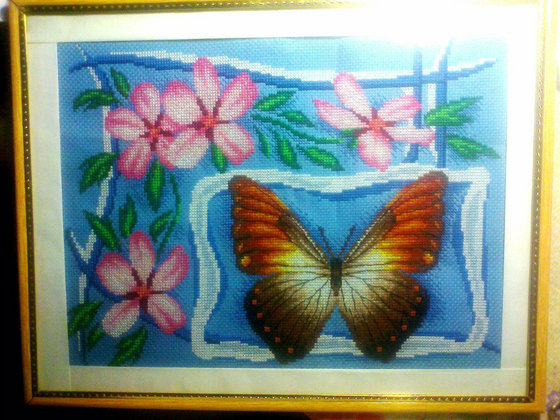 Работа «Яблоневая ветвь»