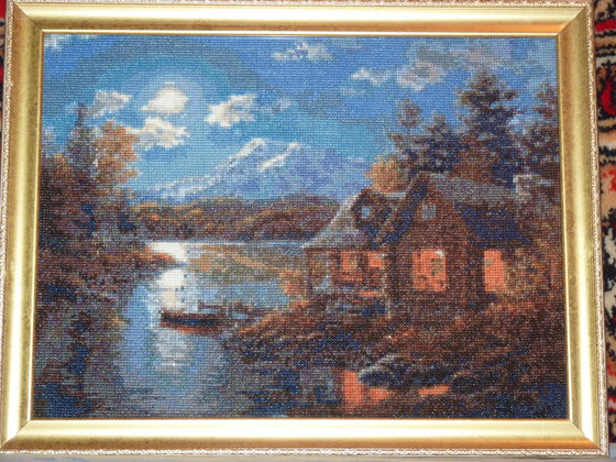 Работа «Дом у озера»