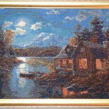 Работа «Дом у озера»