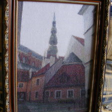 Работа «Рига. Конвента Сета. (Авторская схема)»