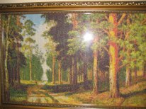 Работа «Сосновый лес»