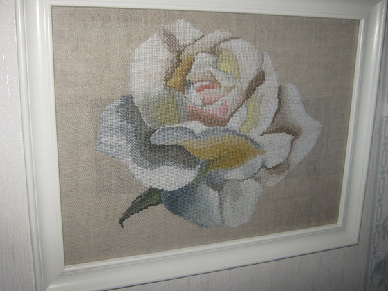 Работа «Белая роза»