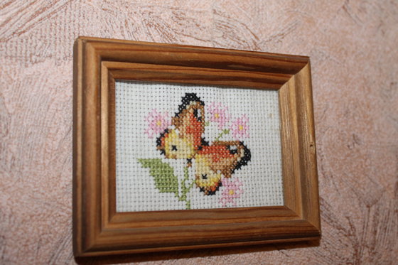 Работа «Первая бабочка моя!»